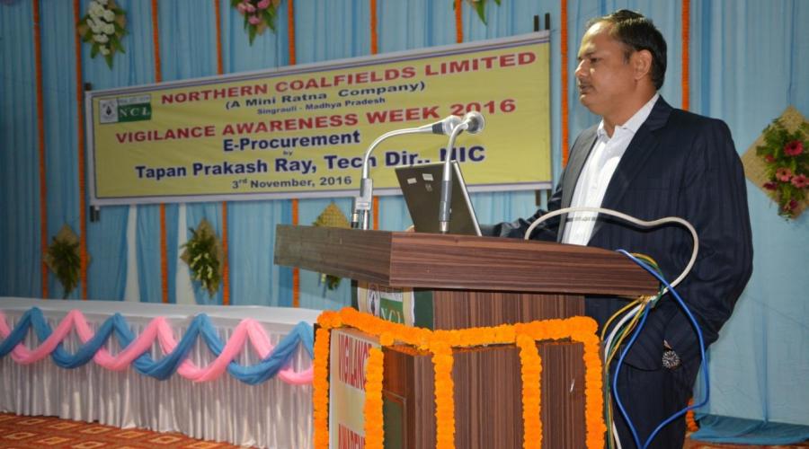 Address by Shri T. P. Ray, TD, NIC Odisha