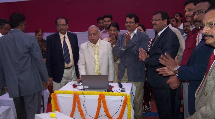 Honourable Chief Justice (Acting) Shri P. K. Mohanty inaugurating the WebSite