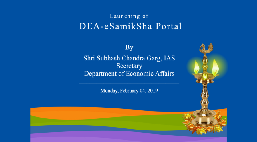 Launching of DEA-eSamikSha