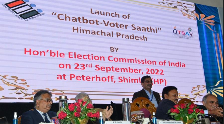 Launch of Voter Saathi Chatbot by Hon'ble Election Commission of India