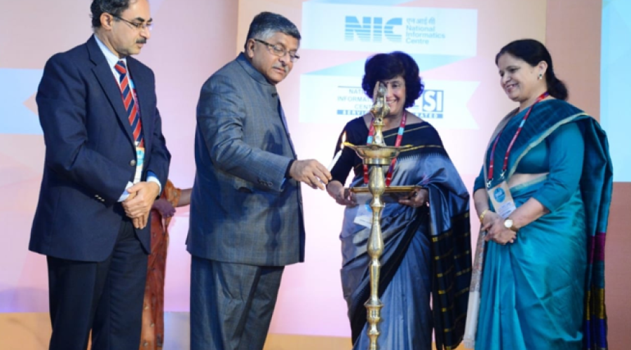 Shri Ravi Shankar Prasad, Honorable Minister for Law & Justice, Communications and Electronics & Information Technology inaugurating TechConclave 2020