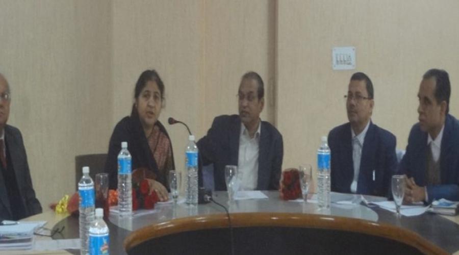 Training programme inaugurated by Vice Chancellor Dr. D. N. Rao, Suresh Gyan Vihar University, Jaipur, Smt. Indu Gupta, DDG & SIO, NIC Rajasthan