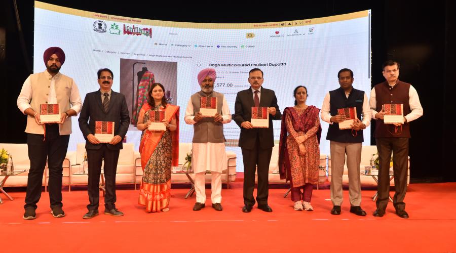 Phulkari Web Portal Launched by Sh. Harpal Singh Cheema, Honourable Finance Minister of Punjab on November 20, 2024