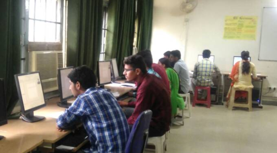 Online Entrance Examination going on