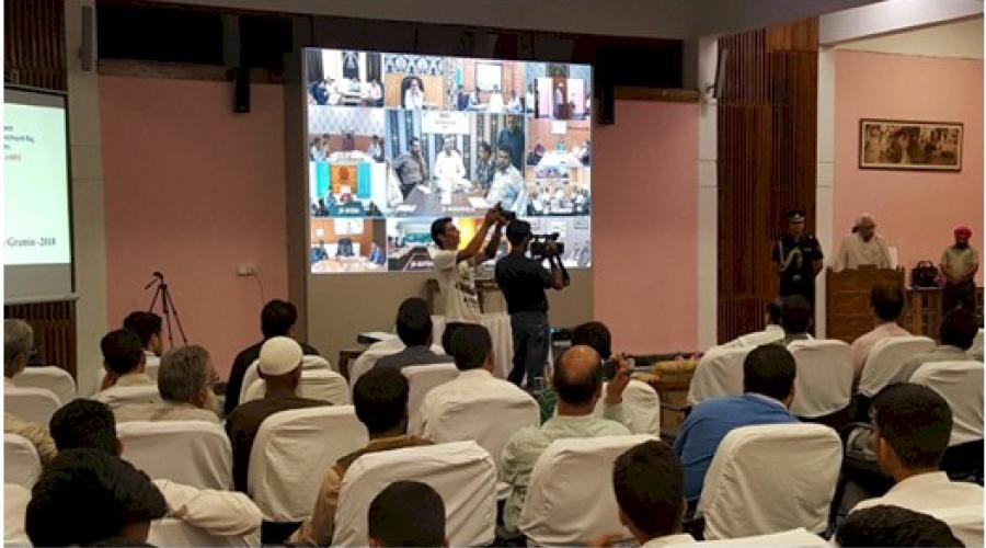 HE, The Governor J&K addressing the participants during launch ceremony