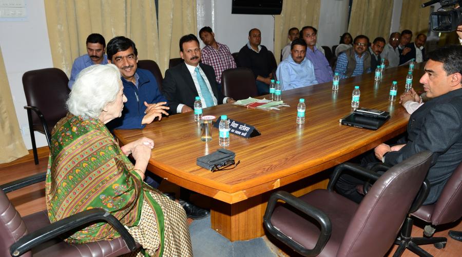 Hon'ble IT Minister of Himachal Pradesh speaking during the launch ceremony