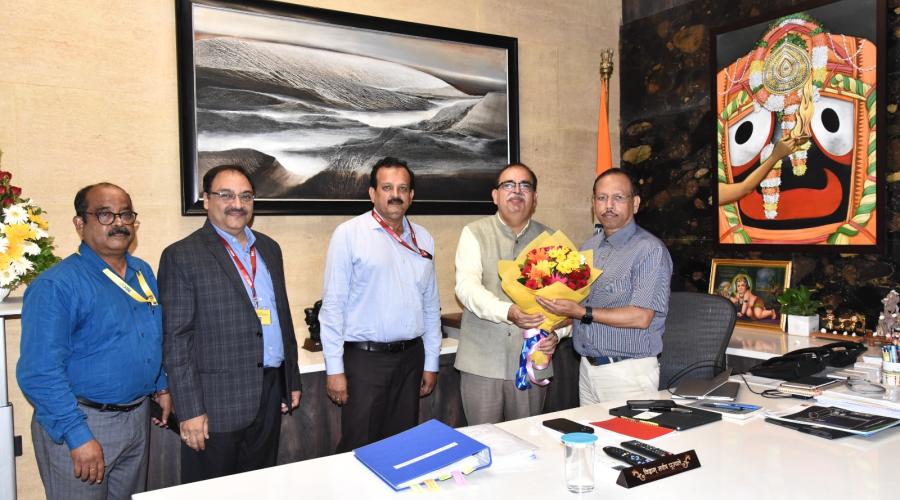 DG MEETS CHIEF SECRETARY, ODISHA