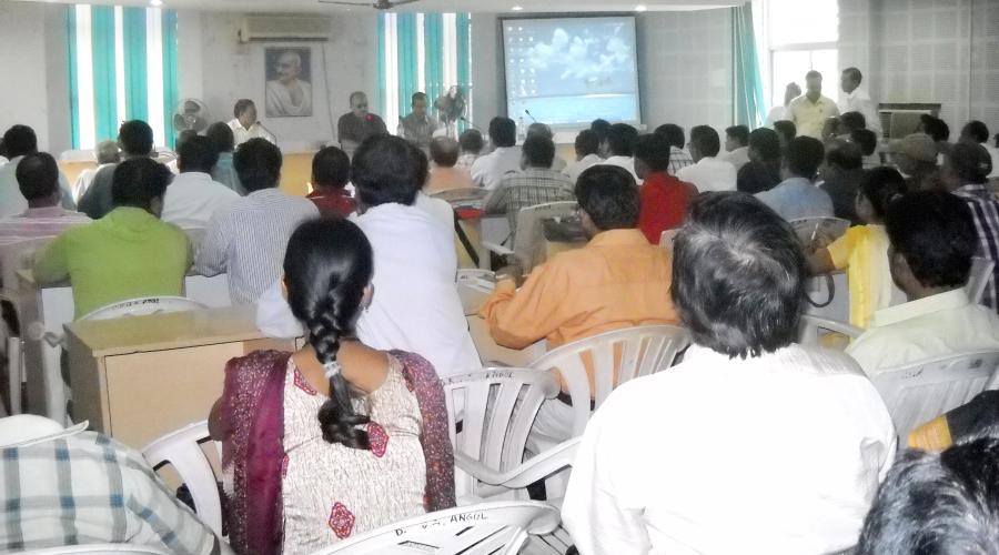 Participants in the workshop