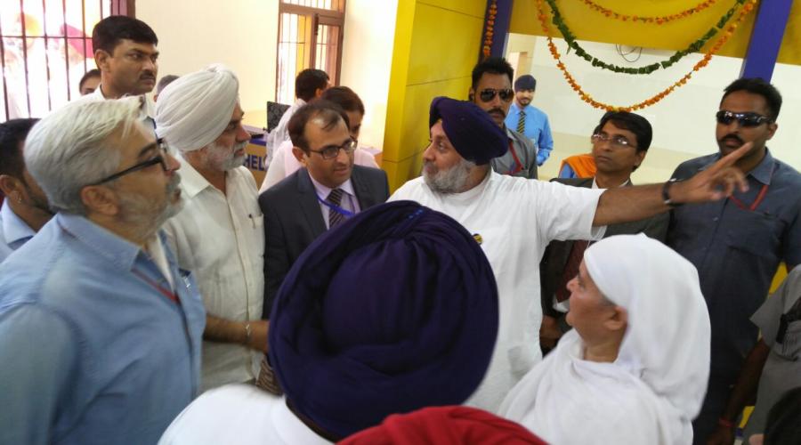 S.Sh.Sukhbir Singh Badal, Deputy Chief Minister at the launch of Sewa Kendra