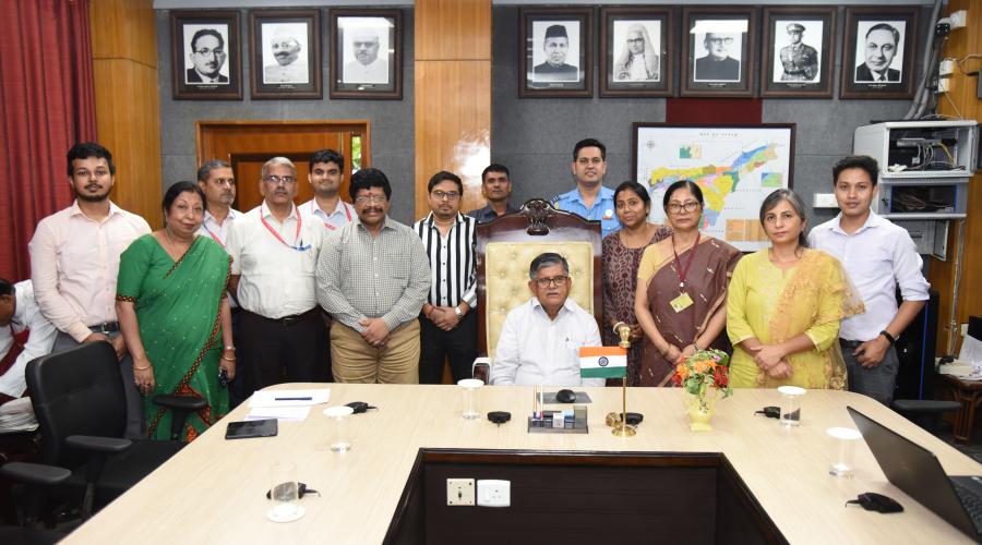 Honourable Governor of Assam launches Raj Bhawan website