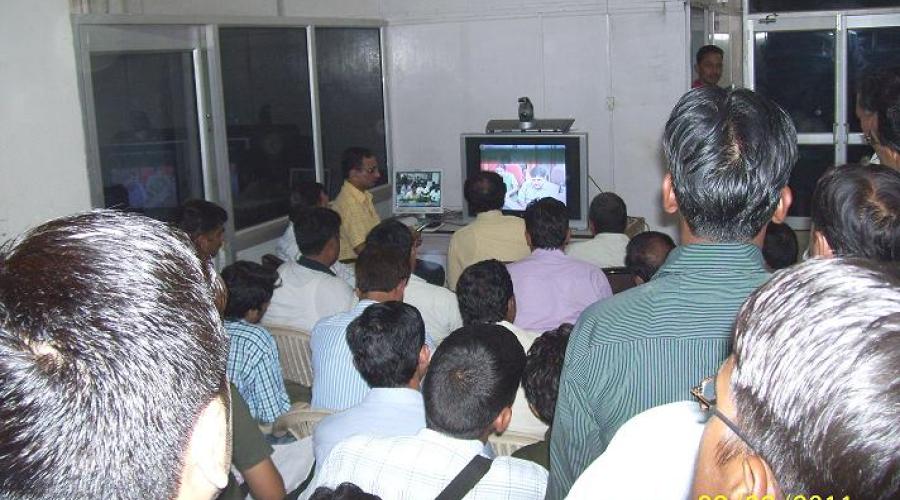 DIA Karnal, Sh. Mahipal along with participants