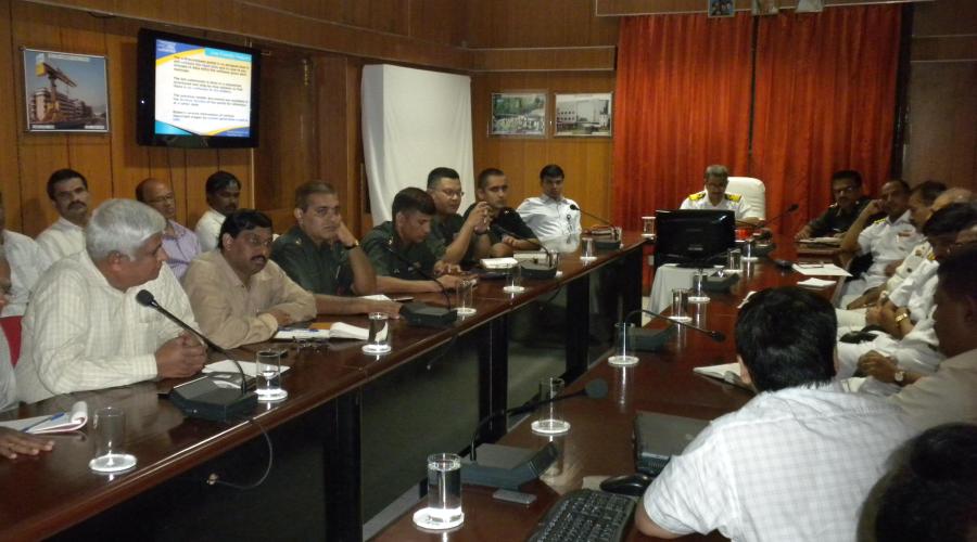 Shri S K Panda, SIO,Orissa interacting with the participants