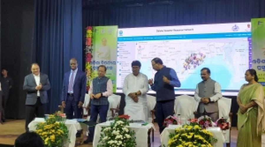 Launching by Shri Sudam Marndi, Honourable Minister for Revenue & Disaster Management and School & Mass Education, Govt. of Odisha