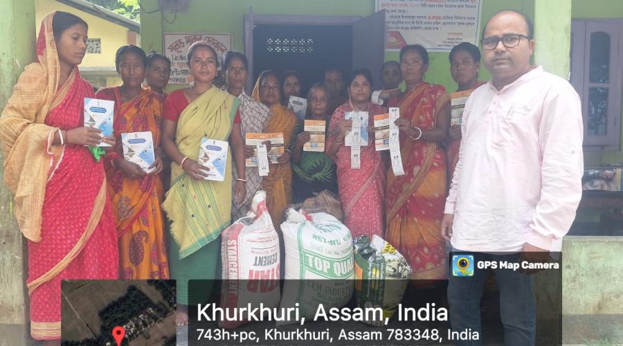 PDS Beneficiaries at Khurkhuri