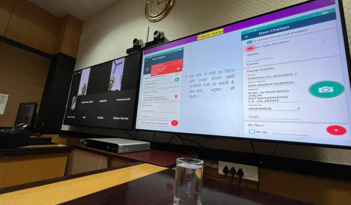 Training on eChallan System Held at Mahanadi Bhawan